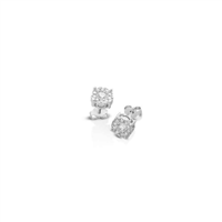 Boucles d'oreilles CikOrefice Gioielli Femme in Or blanc Diamante ORCHIC/2PG - ORCHIC/2PG